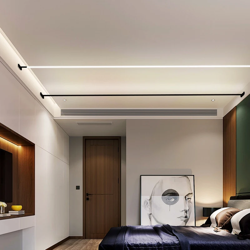DIY Minimalist Skyline Linear Light Sconce LED Wall Washer