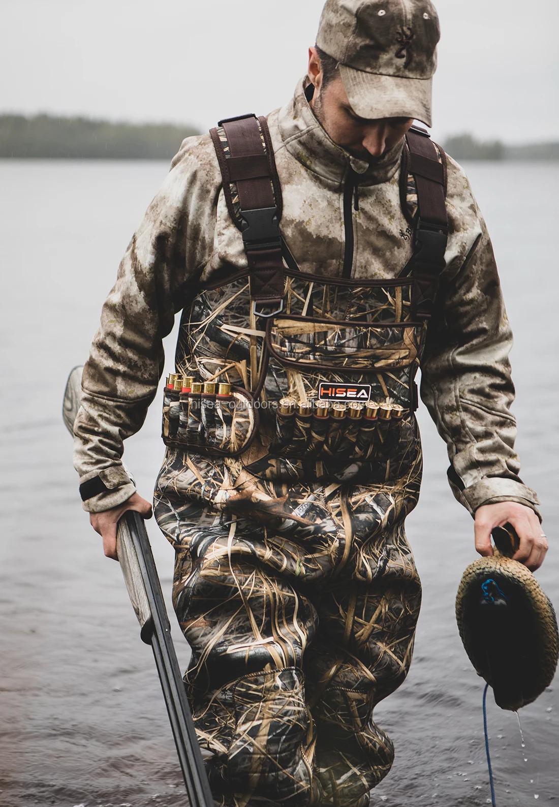 Chest Waders Neoprene Duck Hunting Waders For Men With Boots Camo ...