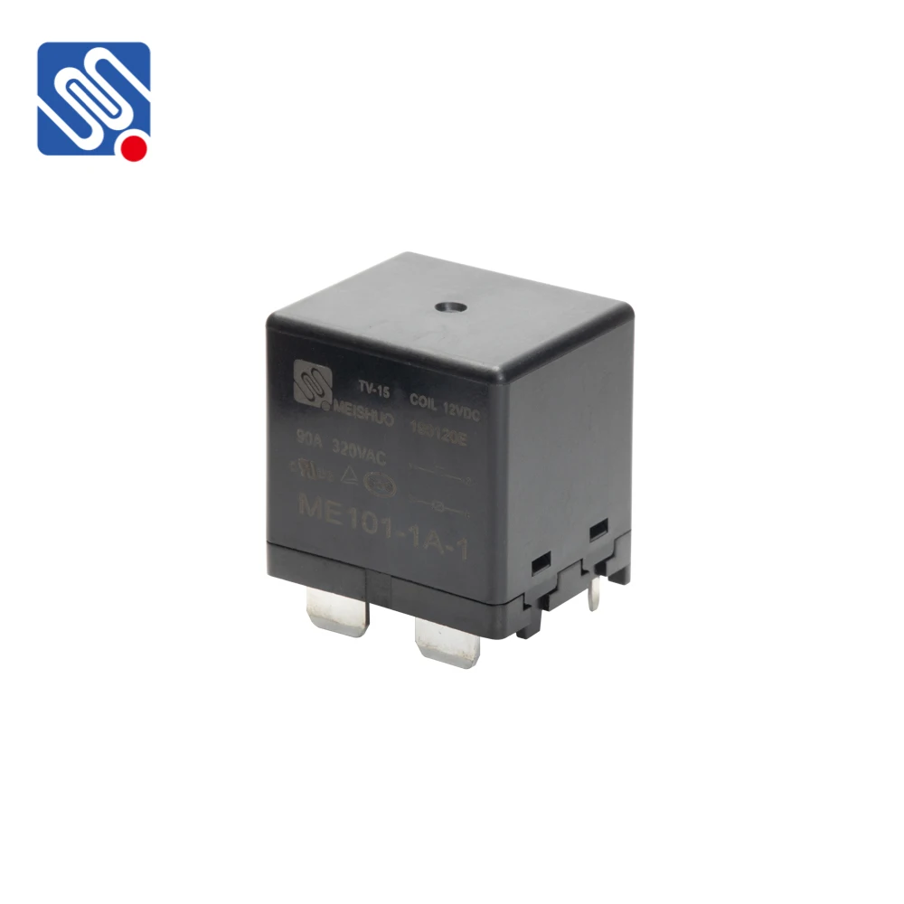 Meishuo ME101 90A 12VDC 320VAC 4-Pin Power Relay High Power Electronic Relay for Wholesale
