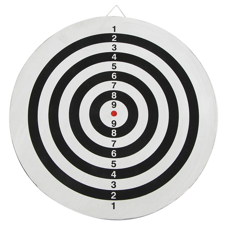 Indoor 18 Inch Sport Target Flocking Dartboard Board