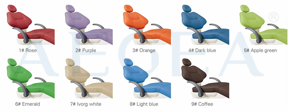 AG-808L china professional luxurious multi-functional economic dental chair for sale