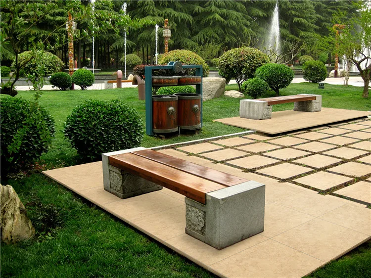 Cheap Price Flamed Granite Tiles Price Manufacture Black Granite Paving Stone