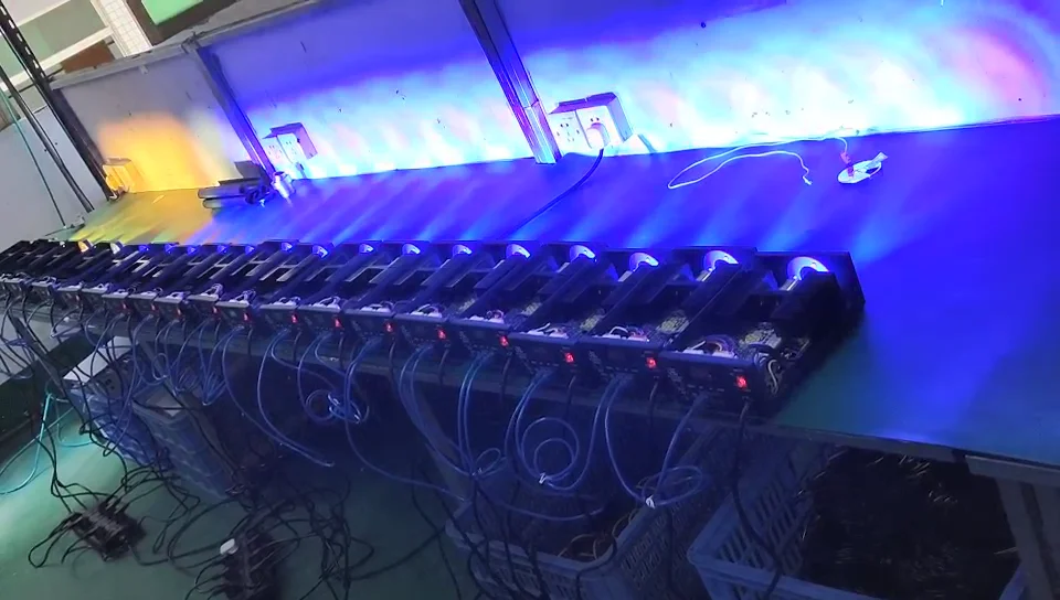 48w Led Fiber Optic Light Engine,Rgbw,Dmx512 Control,Remote Optional