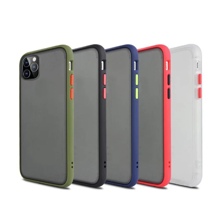 Frosted pc tpu 2 in 1 clear cell phone case for HUAWEI HONOR 9A MATE 20 LITE PRO 30 40 PRO MATE30/NOVA5IPRO