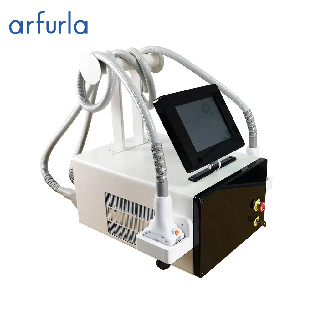 Portable table 1060 laser slimming non invasive fat burner with two handle 1060nm.jpg