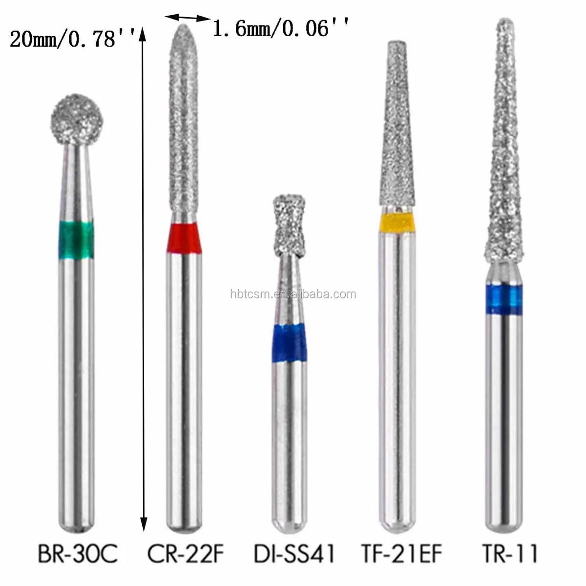 dental polishing burs