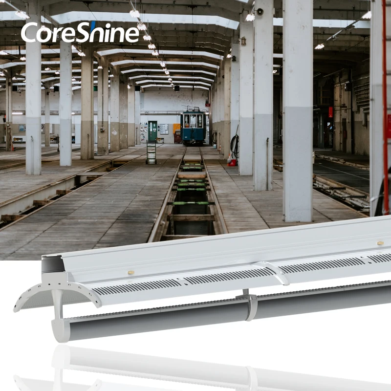 Coreshine low UGR indirect diffuser up and down linear light led linear parking lighting solutions