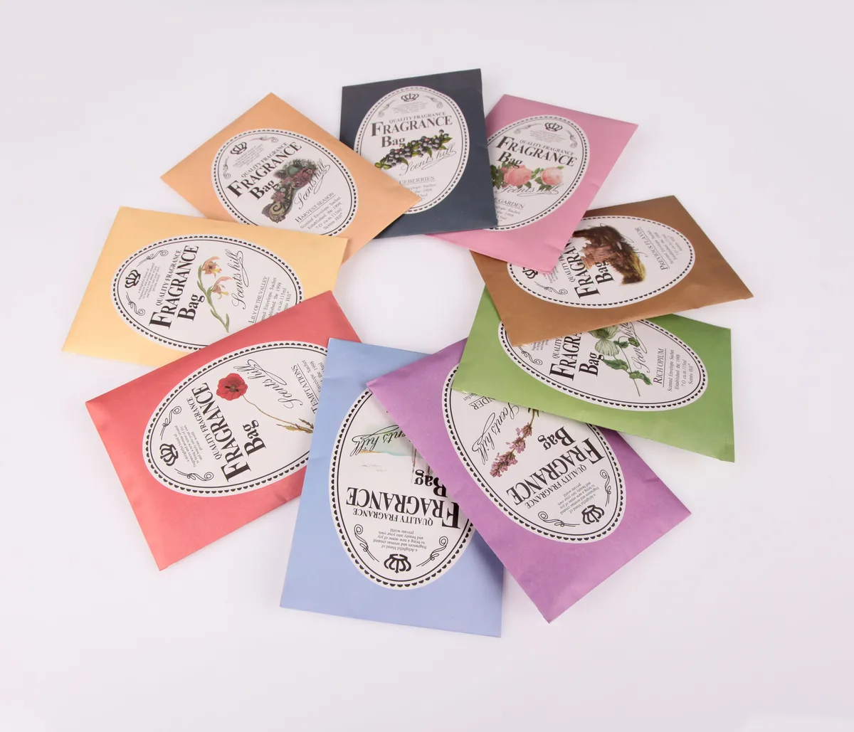 Scented Paper Sachet Design Option 3