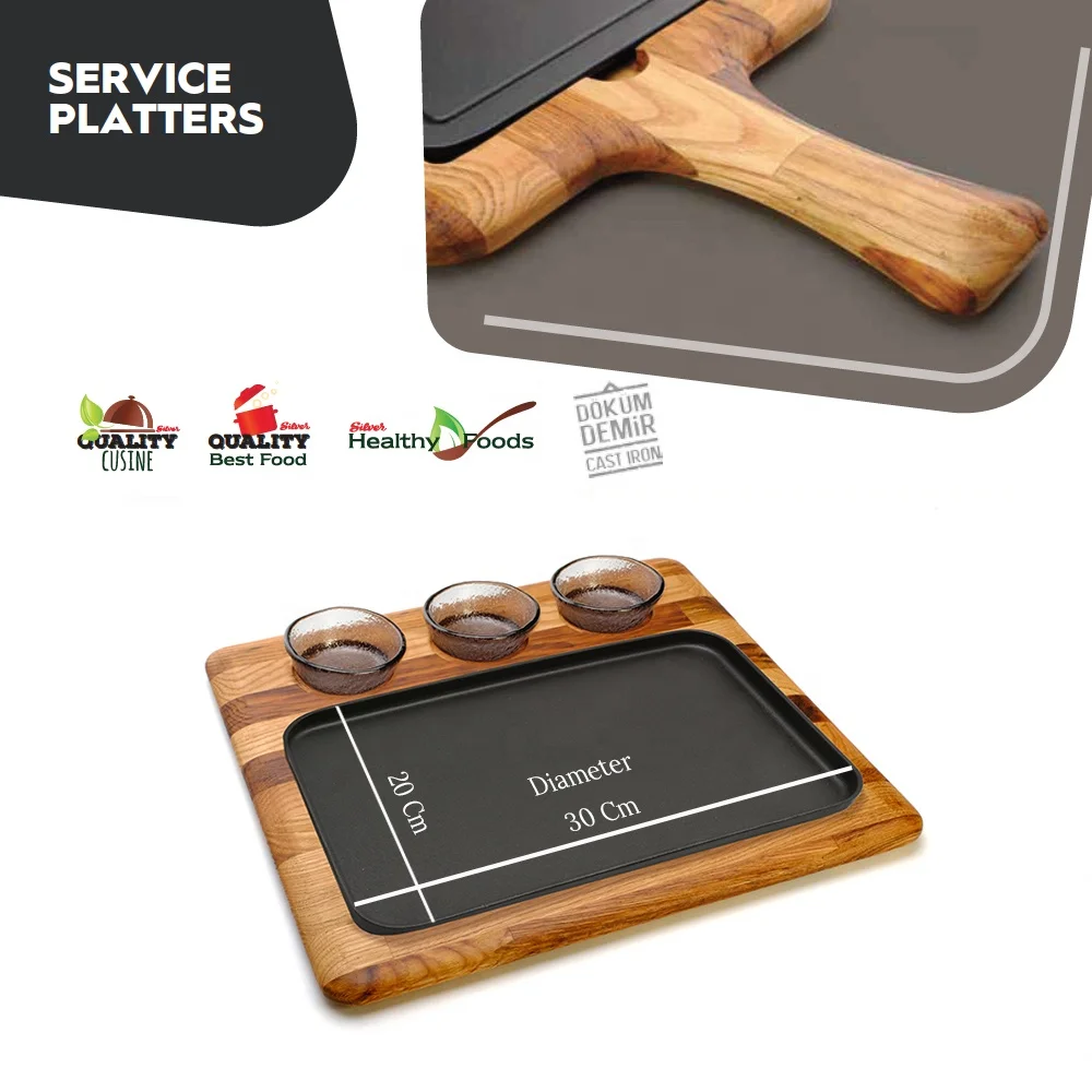 Serving Plates For Restaurant Cafe Hotel Serving Trays Wooden Serving