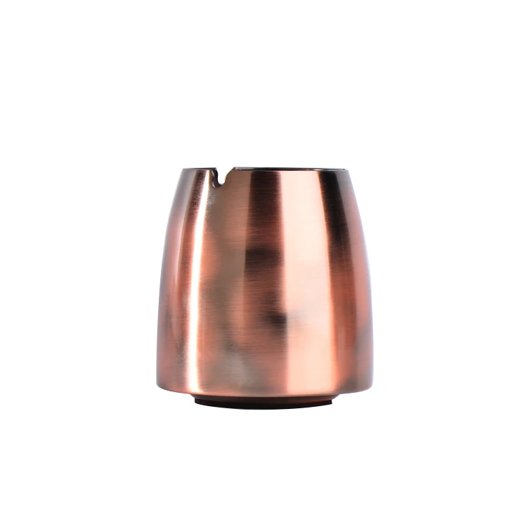 CIGARLOONG Cigar Ashtray Bronze Carved House Indoor and Outdoor Decorative Single Ashtray with Gift Box