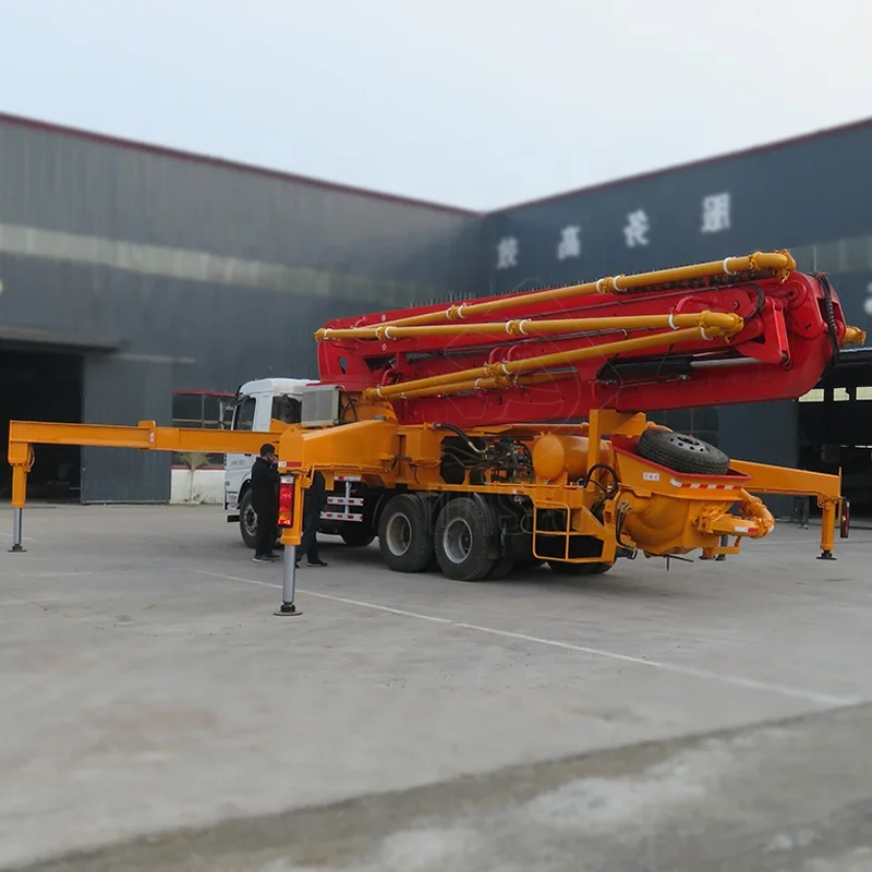 concrete pump truck