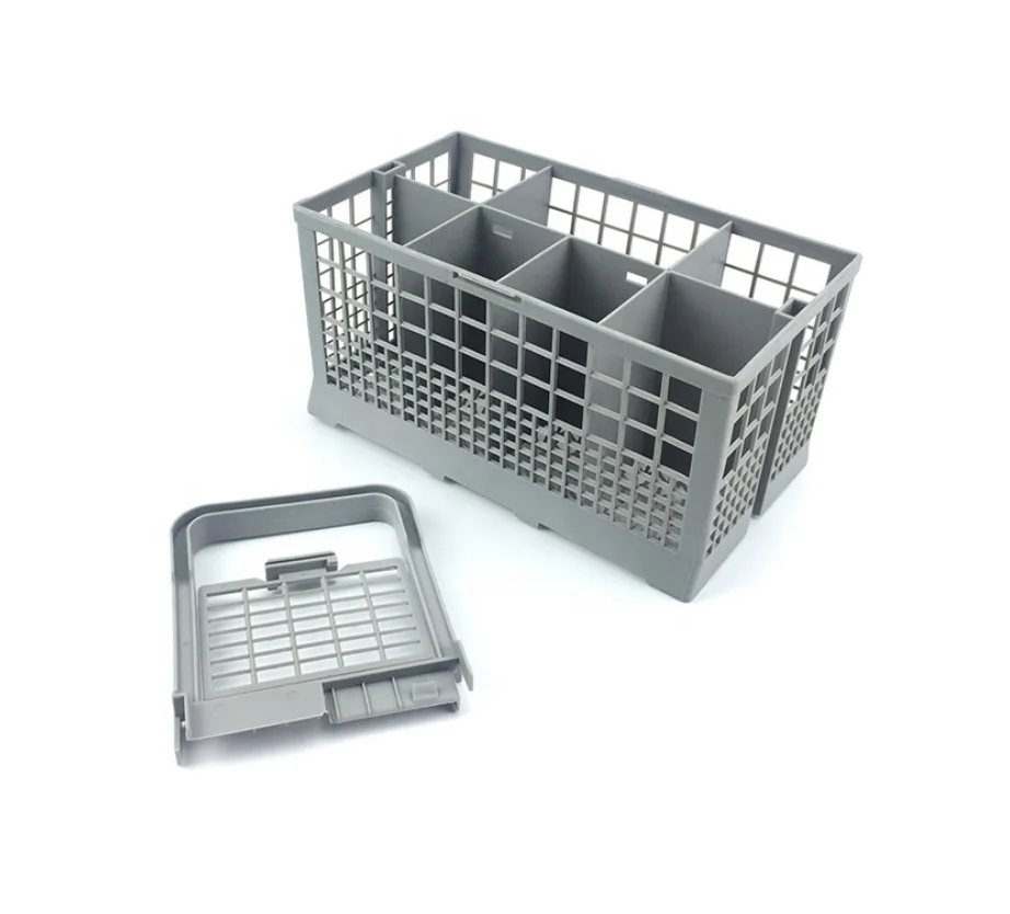 Dishwasher Spare Parts Plastic Universal Dishwasher Cutlery Basket