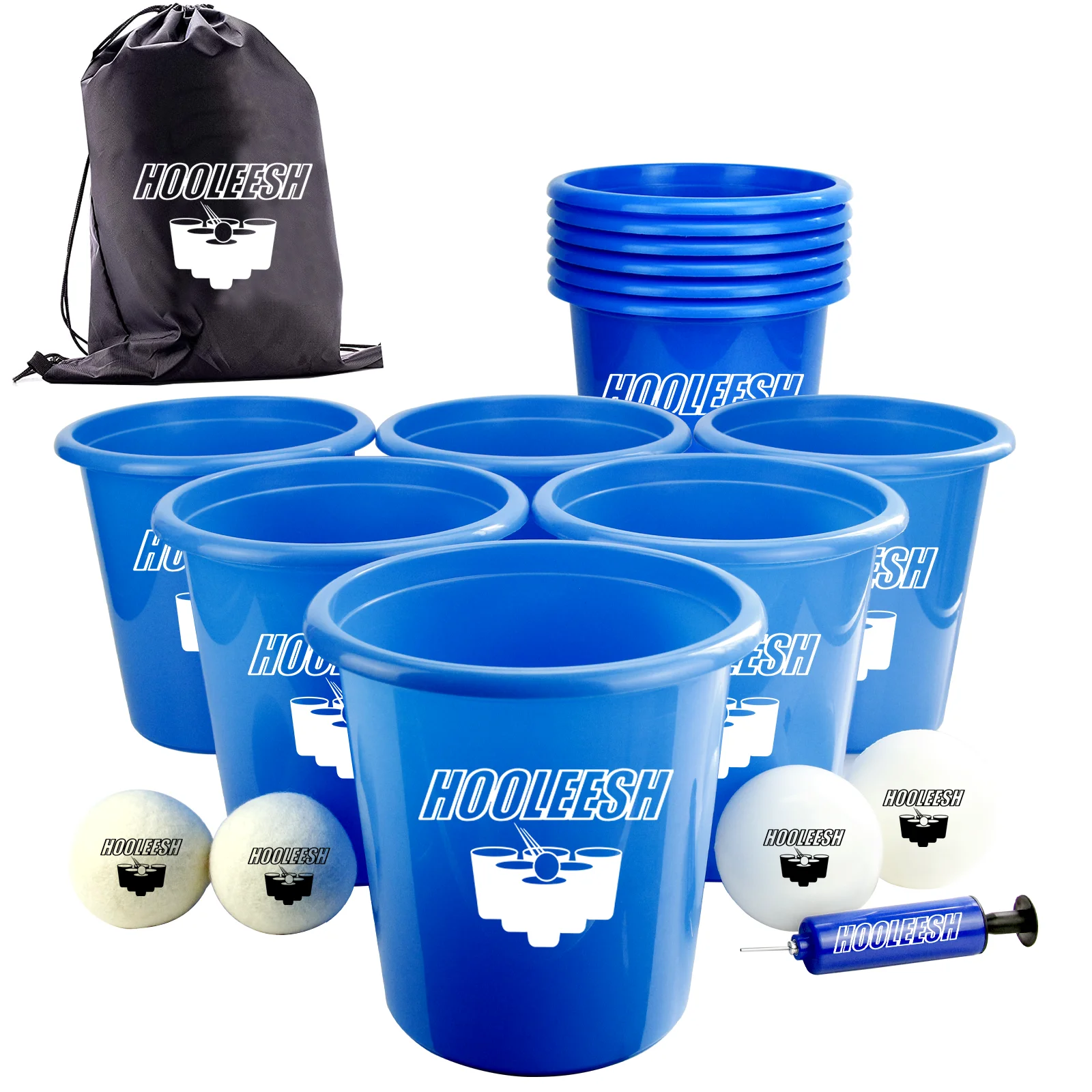 Custom Plastic Beach Bucket Ball Game Set For Adults And Kids Outdoor And Workout Indoor Game