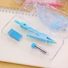 7PCS Students Compass Set with Protractor Rulers Math Geometry Drawing Set