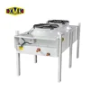 Horizontal condenser for big cold room Flat condenser with Axial fans