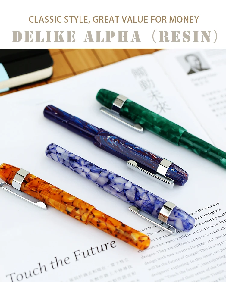 Cased DELIKE Marupen Autumn Acrylic Miniature Fountain/Dip Pen Ink 