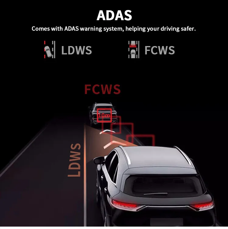 Hot Sales 9.66  inch IPS Full Screen Touch Car Rearview Mirror Car DVR 4G GPS Navigation Adas Dash Cam