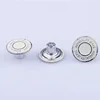 Cheap clothing trims color fancy metal button custom denim jeans rivets buttons 17mm