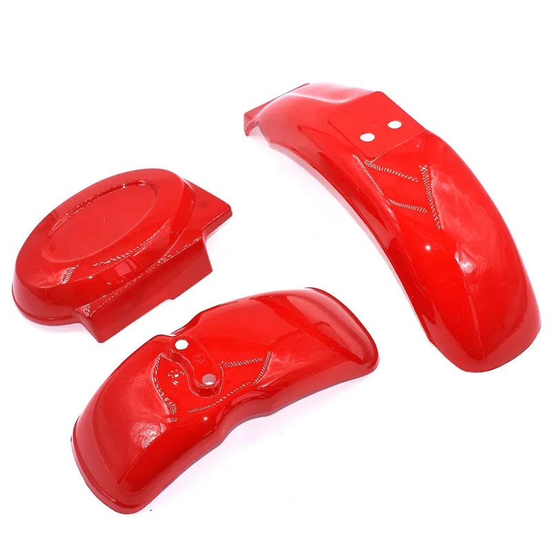 Plastic Cover Front Rear Fender Side Mudguard For Honda Mini Trail Bike 