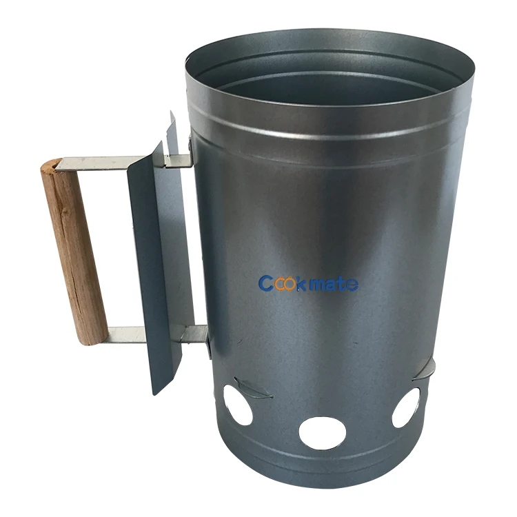 Fire Bucket Burner Lighter Barbecue Bbq Grill Chimney Charcoal Starter