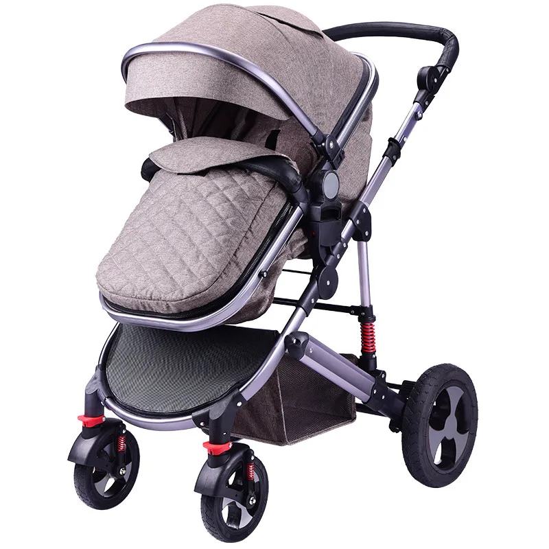 Luxury Baby Stroller With Big Wheels/trolley Baby Stroller/foldable Used Blue Baby Stroller
