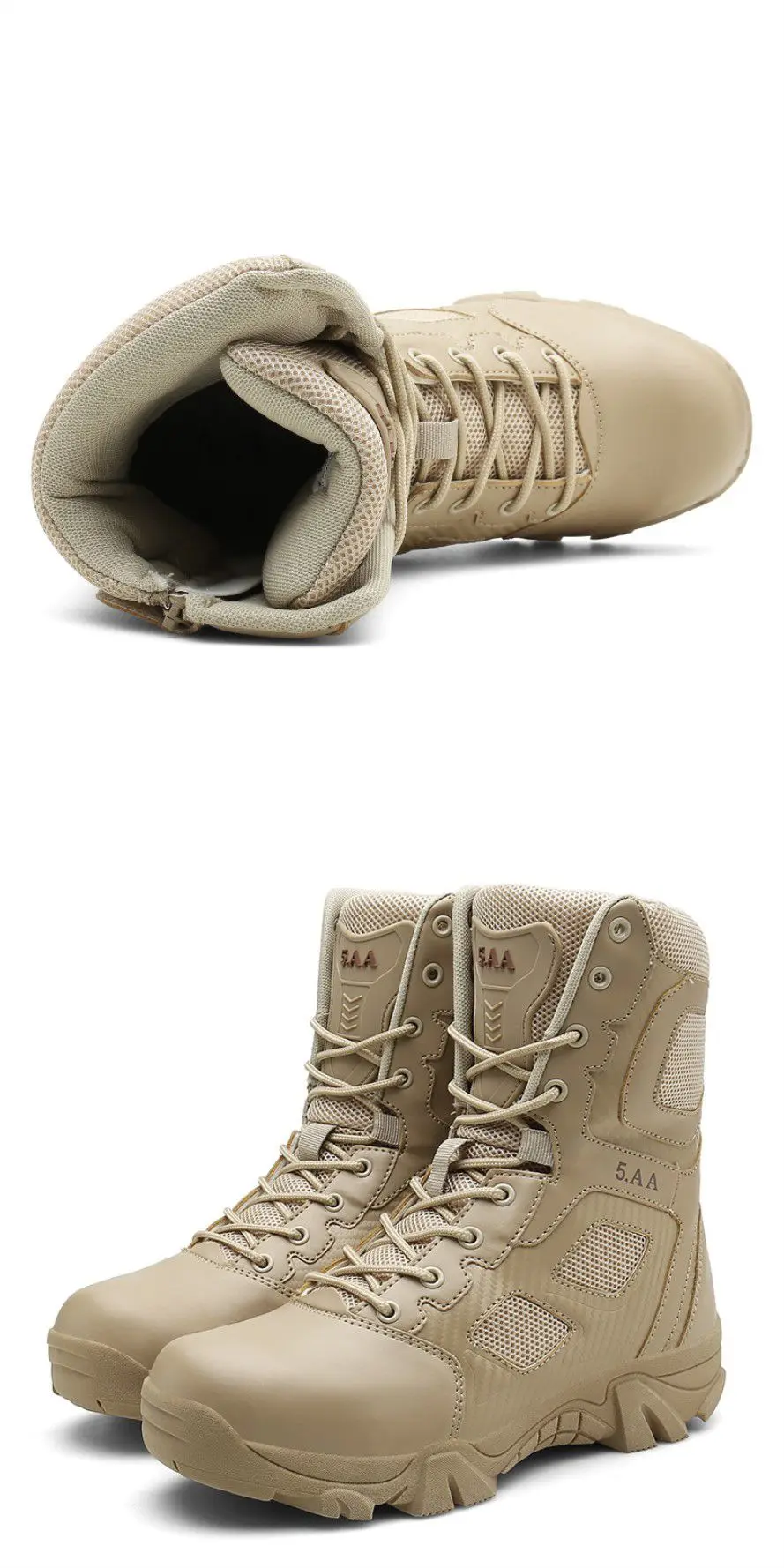 High top Shoes Outdoor Climbing Off road Men's Boots Wear resistant Military Boots Men's Special Hiking Climbing Tactical Boots