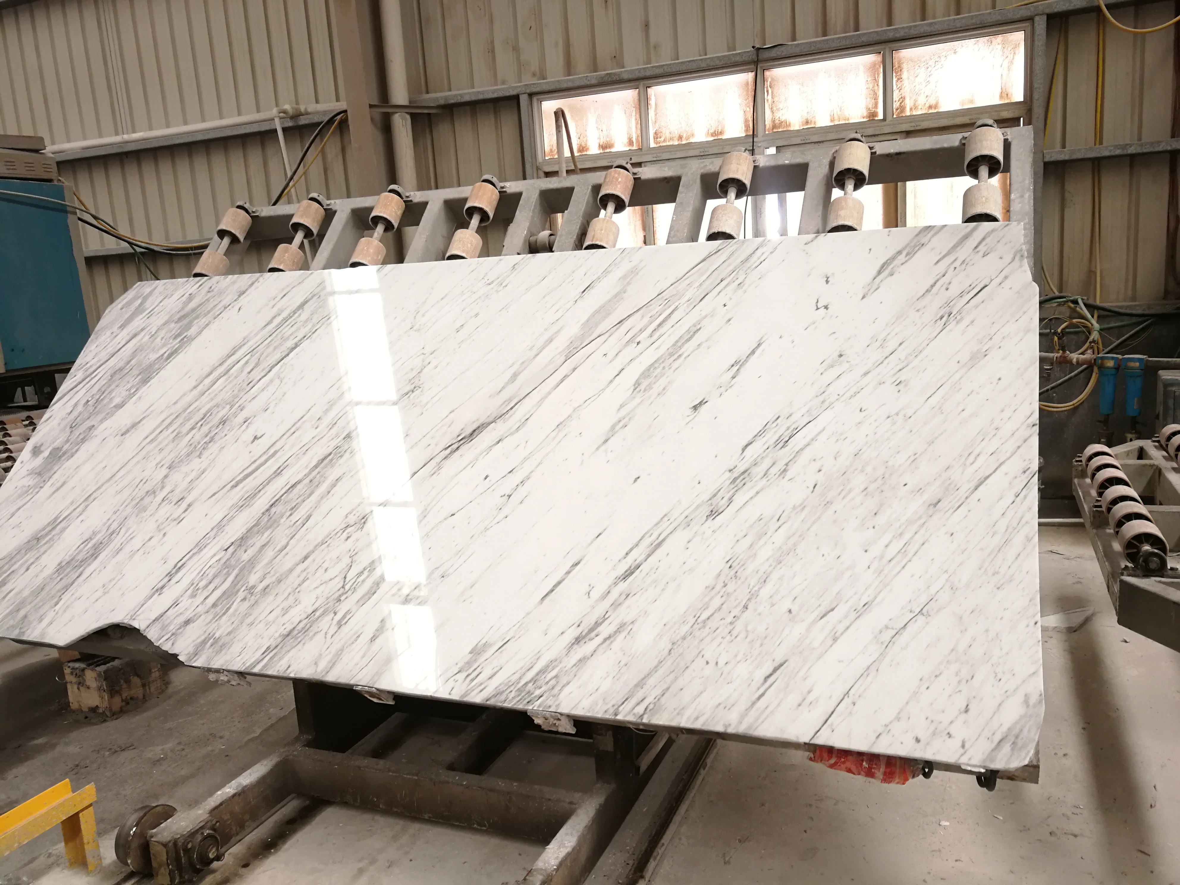 Carrara White Marble Stone Slab Natural Stone Interior Wall Tile White Marble for Countertop manufacture