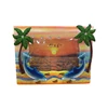 Polyresin tourist dolphin souvenirs photo frame