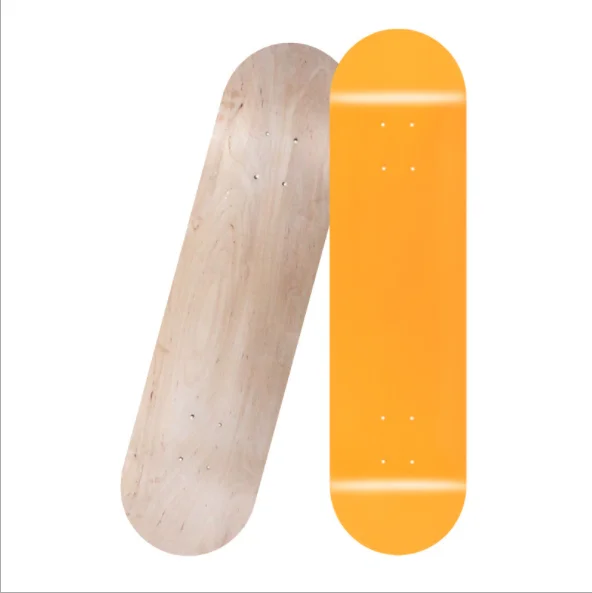 Plain Skateboard Decks 8ply Maple Skateboard Deck 8.25 Deck Blank For