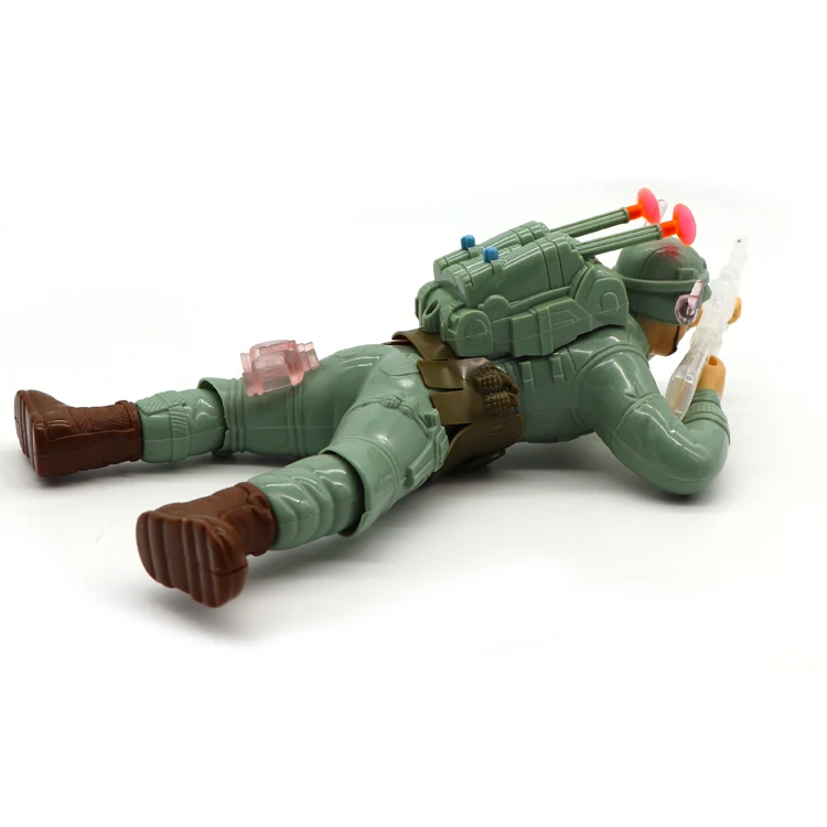 electronic crawling soldier toy