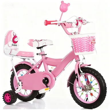 rear v brakes plastic basket ordinary training wheels for age 8 12-5