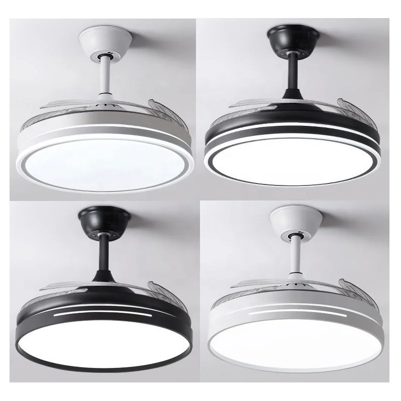 Ceiling Fan, LED, Iron + Splint - detail 4
