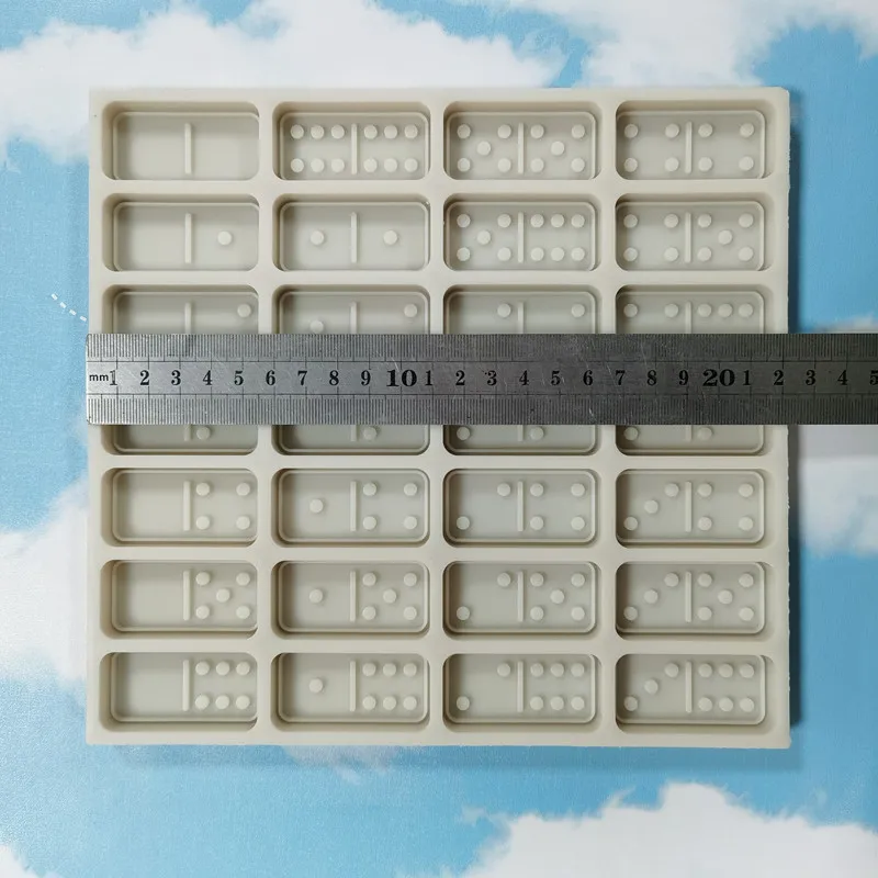 Diy Domino Resin Craft Mold Domino Card Mold Silicone Mold For Domino