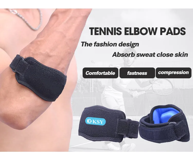 Amazon Venda Quente Tênis Ortopédico Cinta Cotovelo Elbow Brace Cricket