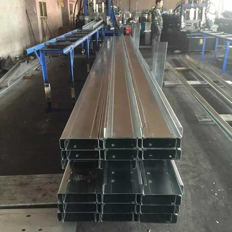 
Galvanized c type channel steel beams for building 