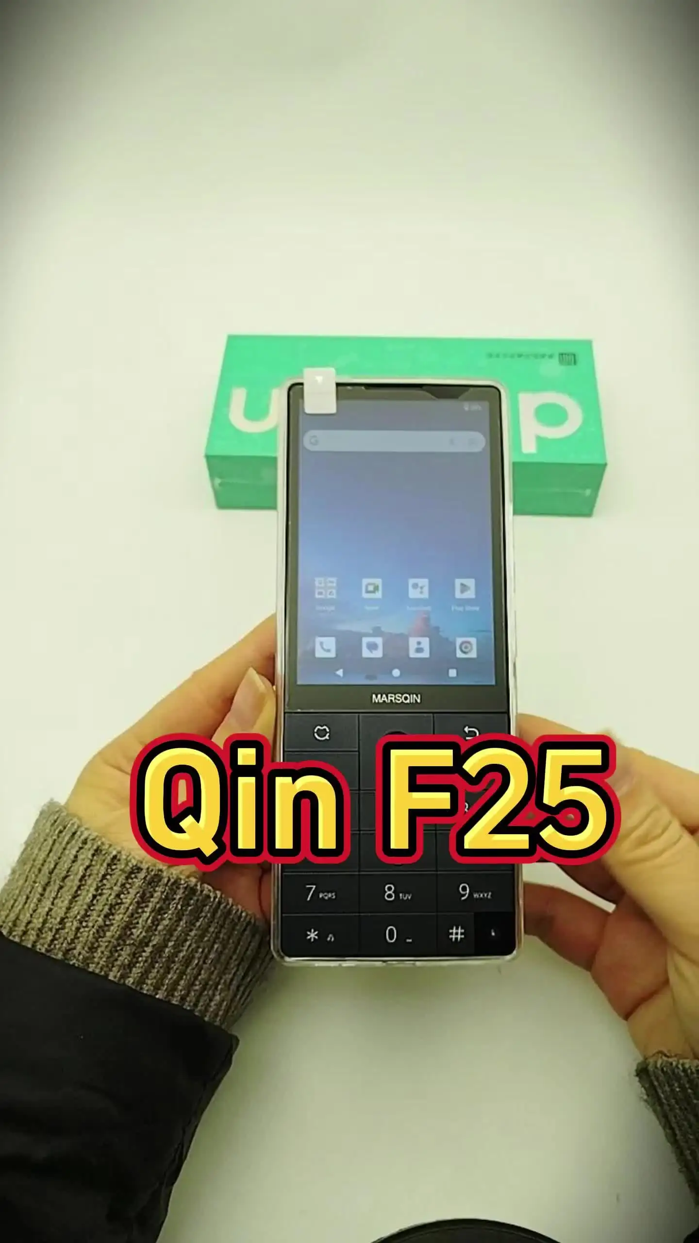Qin F25 Dual SIM Smartphone with Android 14 and 128GB Storage