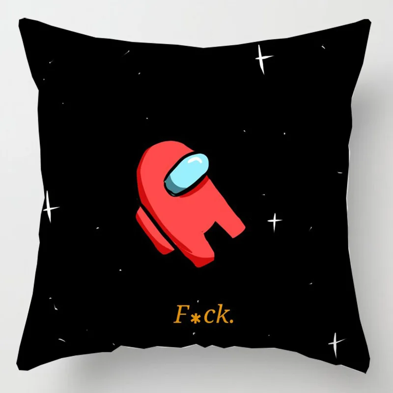 45cm Among Us 3d Print Pillow Cases Customize Cover Throw Pillow Case