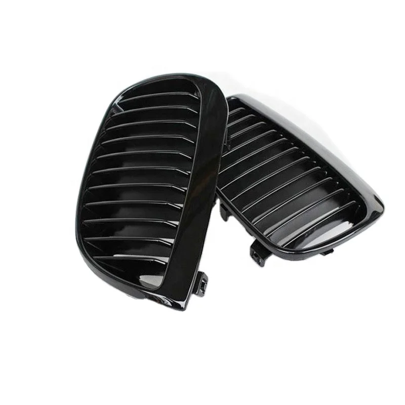 Gloss Black Single Slat Kidney Grille – For BMW 7 Series F01 (2012-2015 Facelift)