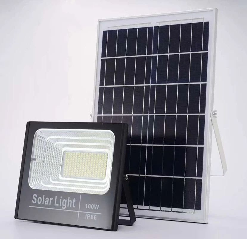 IP65 Energy Saving Light With remote control Type solar outdoor 100w LED Lamp Solar lights