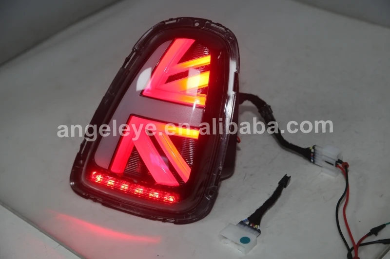 For Mini Cooper Clubman R55 R56 R57 R58 LED rear light 2007-2009/2010-2013 Black Housing Clear lens TW