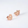 Yiwu Aceon Stainless Steel Fast Making Pet Lover Heart Bone Dog Earring