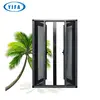 Easy installation aluminum double casement door swing window