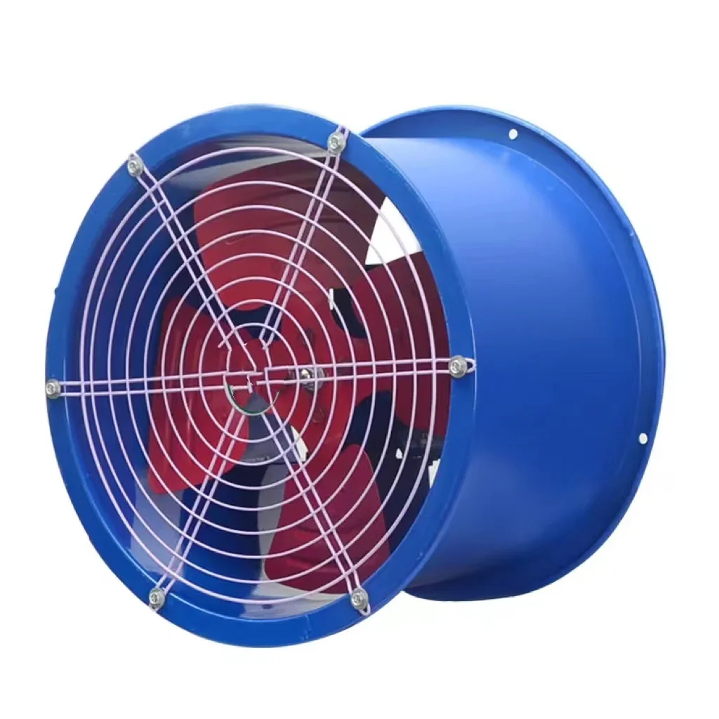 Iron Axial Duct Fan, Cast, 1200W, 105M3/H, Wall - detail 2