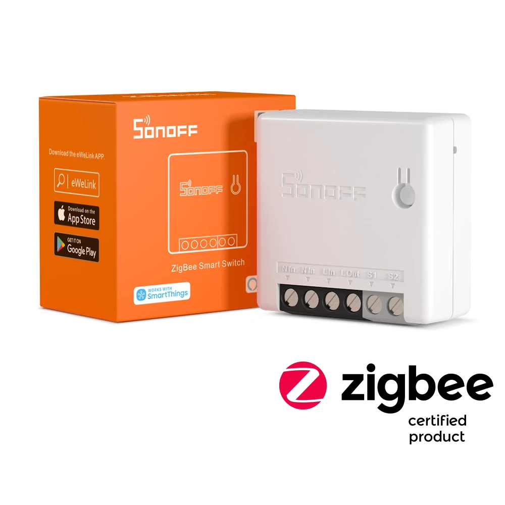 Best Price Sonoff Zigbee Mini Two Way Smart Switch Sonoff Zb Mini Switch  Smart Home Wifi Switch - Buy Zigbee Switch,Zbmini,Smart Switch Product on  Alibaba.com