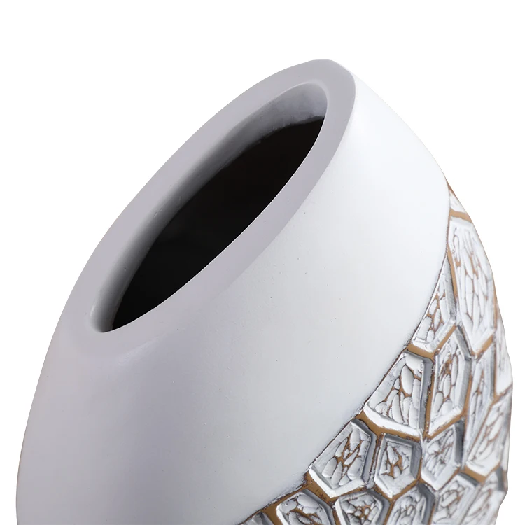 Hot sale polyresin vase custom hotel decorative flower vase large for wedding.jpg