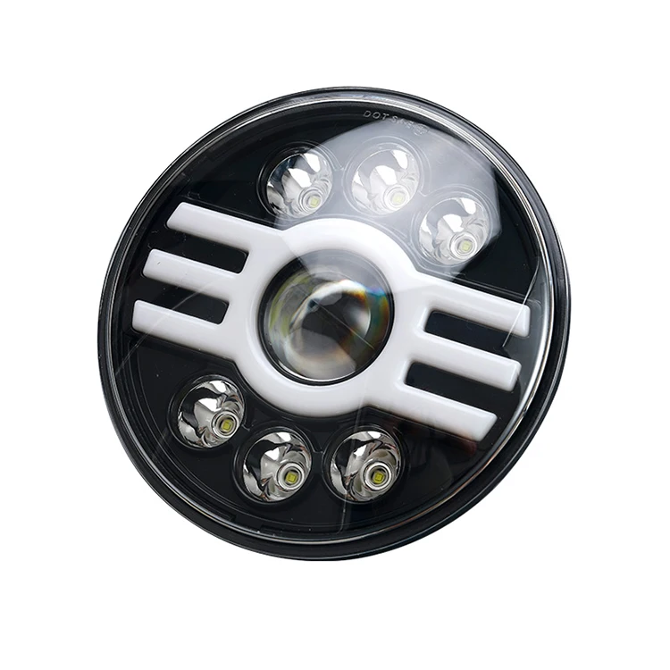 Factory Wholesale Led Light Car Off Road Modified Cars Laser Lighting Car Round Led 7 Inch Headlights