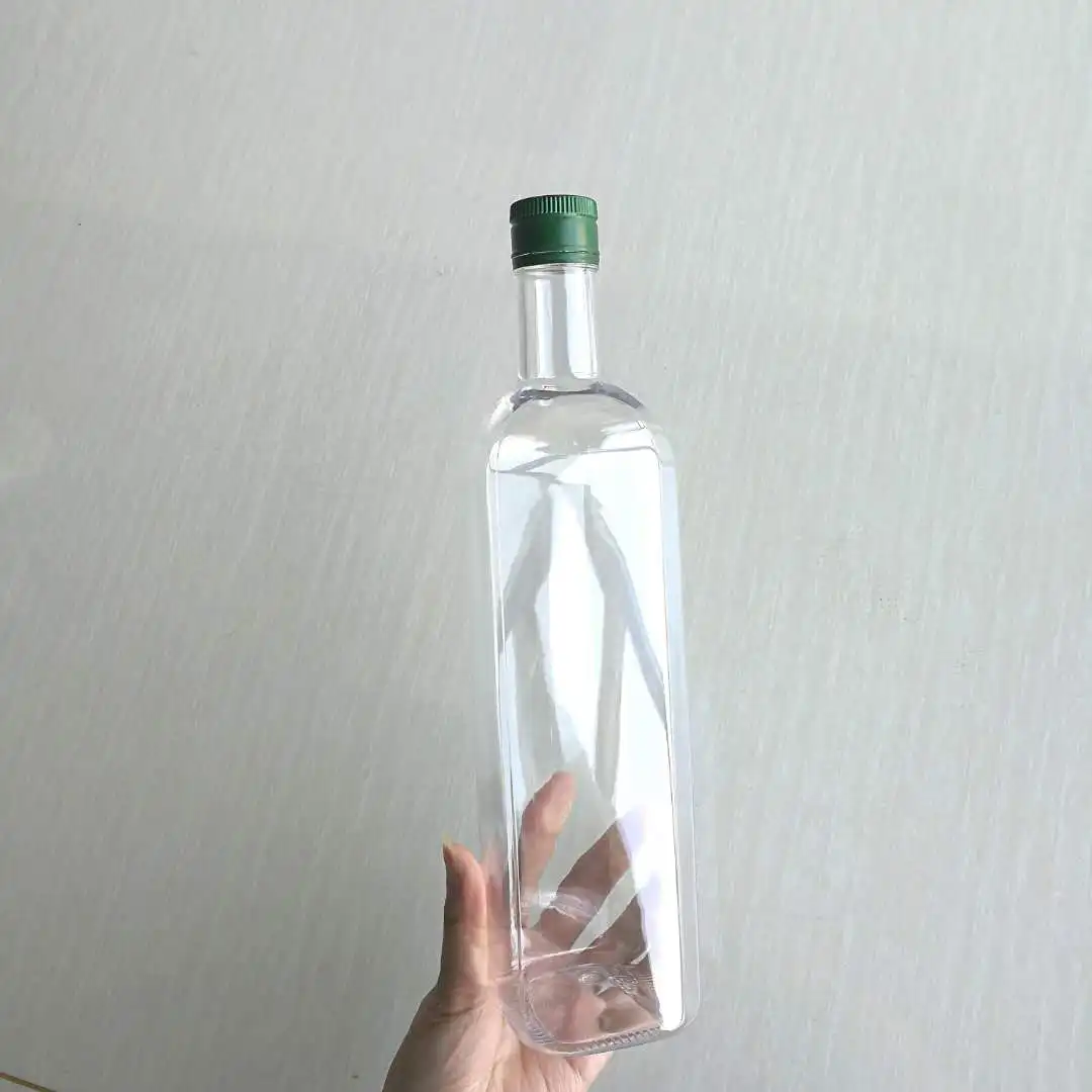 plastic bottle manufacturing plant made pet 1litre square food