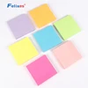 High Quality Factory Supply Custom Logo Solid Color Simple Sticky Notes for School Office Supplies