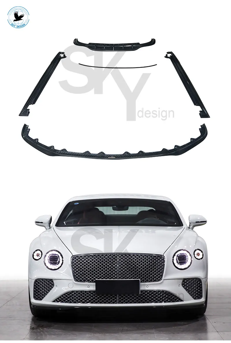 20182020 Bentley Continental Gt Upgrade Carbon Fiber Body Kit Front