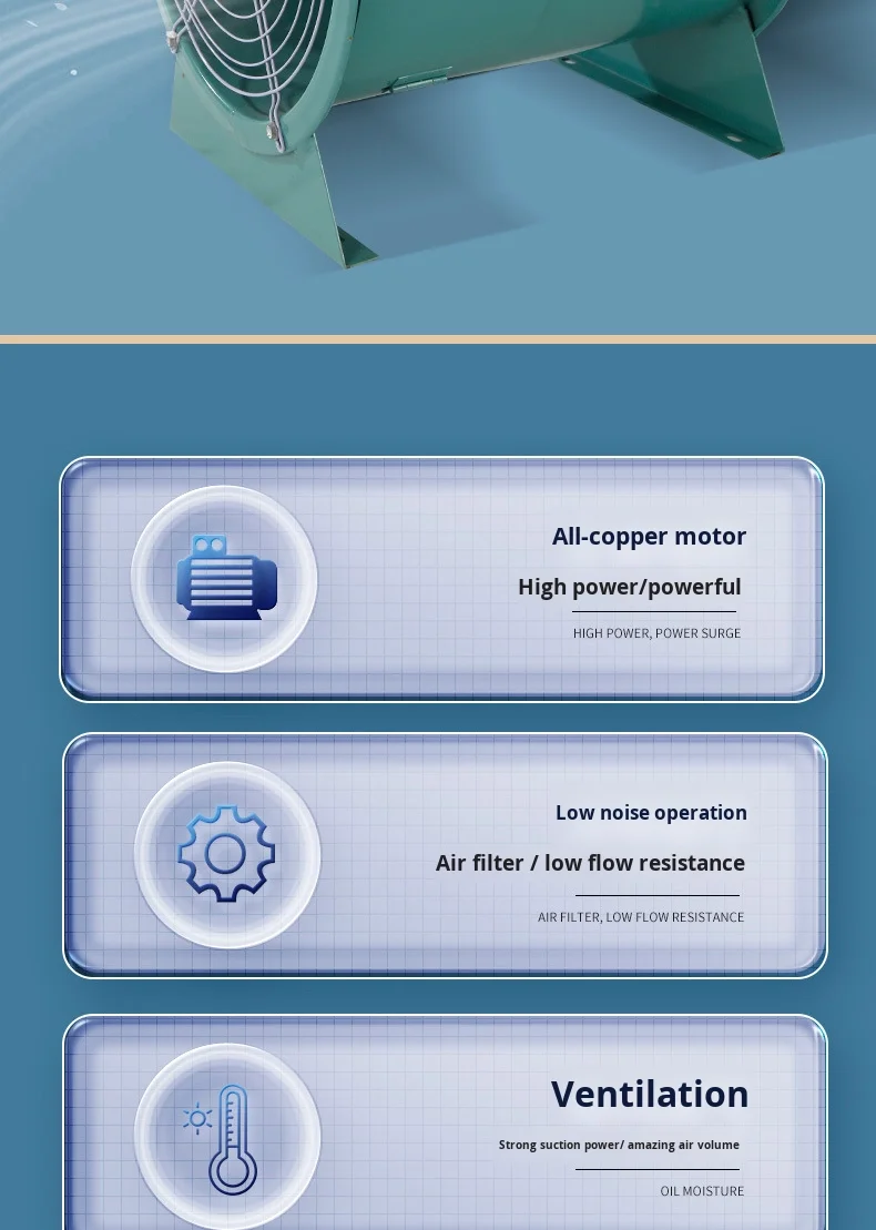 Axial Flow Fan, Kt40, 380V - detail 6